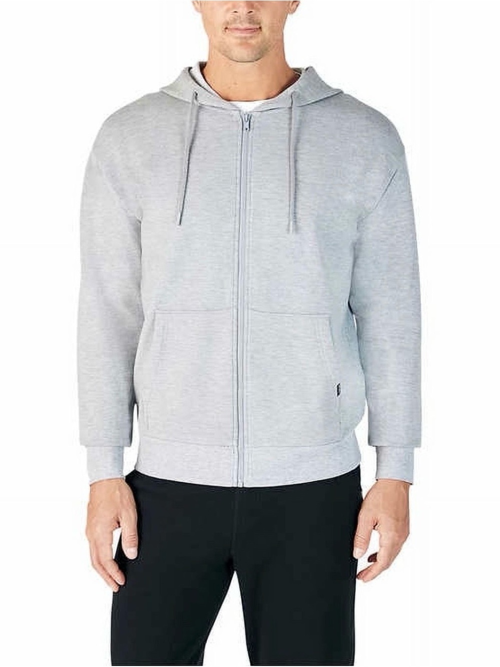 Eddie Bauer Men's Gray Full-Zip Fleece Hoodie - M⁠